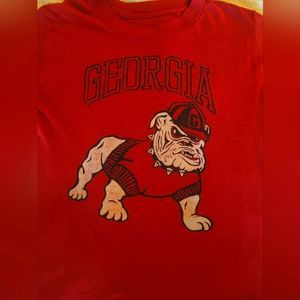 Retro Georgia Bulldogs shirt